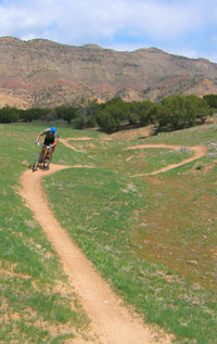 Fruita, Colorado Book Cliffs singletrack