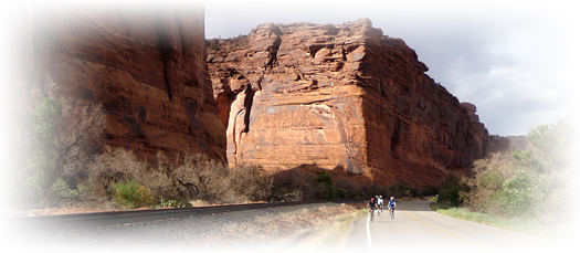3 day road cycling tours in Moab