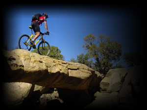 Over a stone bridge near Grand Junction