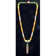 Peyote stitch necklace