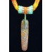 Peyote stitch necklace