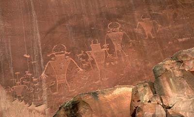 Capital Reef Petroglyph
