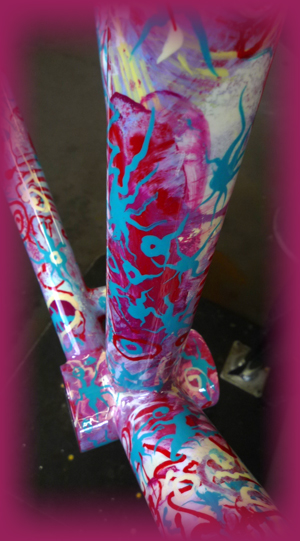 Custom paint for the Serotta Colorado El Patron