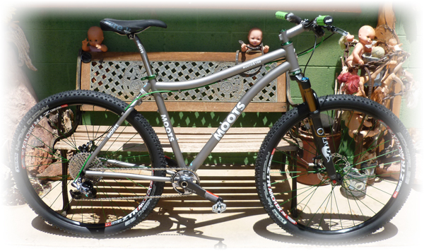 Moots Mooto-X YBB with SRAM XX1 and Industry Nine wheelset