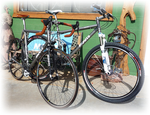 Moots Road and Mountain Bicycles