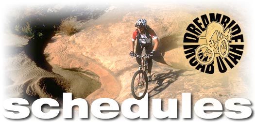 mountain bike tour vacation schedules