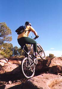 Moab, Utah technical MTB challenges.