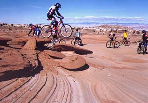 Toone rocks Moab, Utah's Cookies.