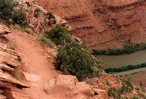 the portage from Hey Joe Canyon